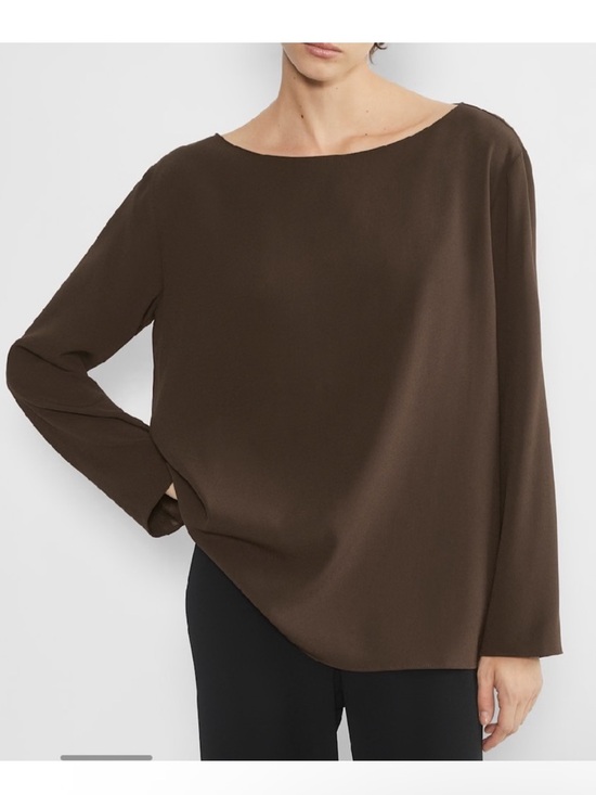Aritzia Tops - Aritzia Babaton Boatneck Long-Sleeve Blouse